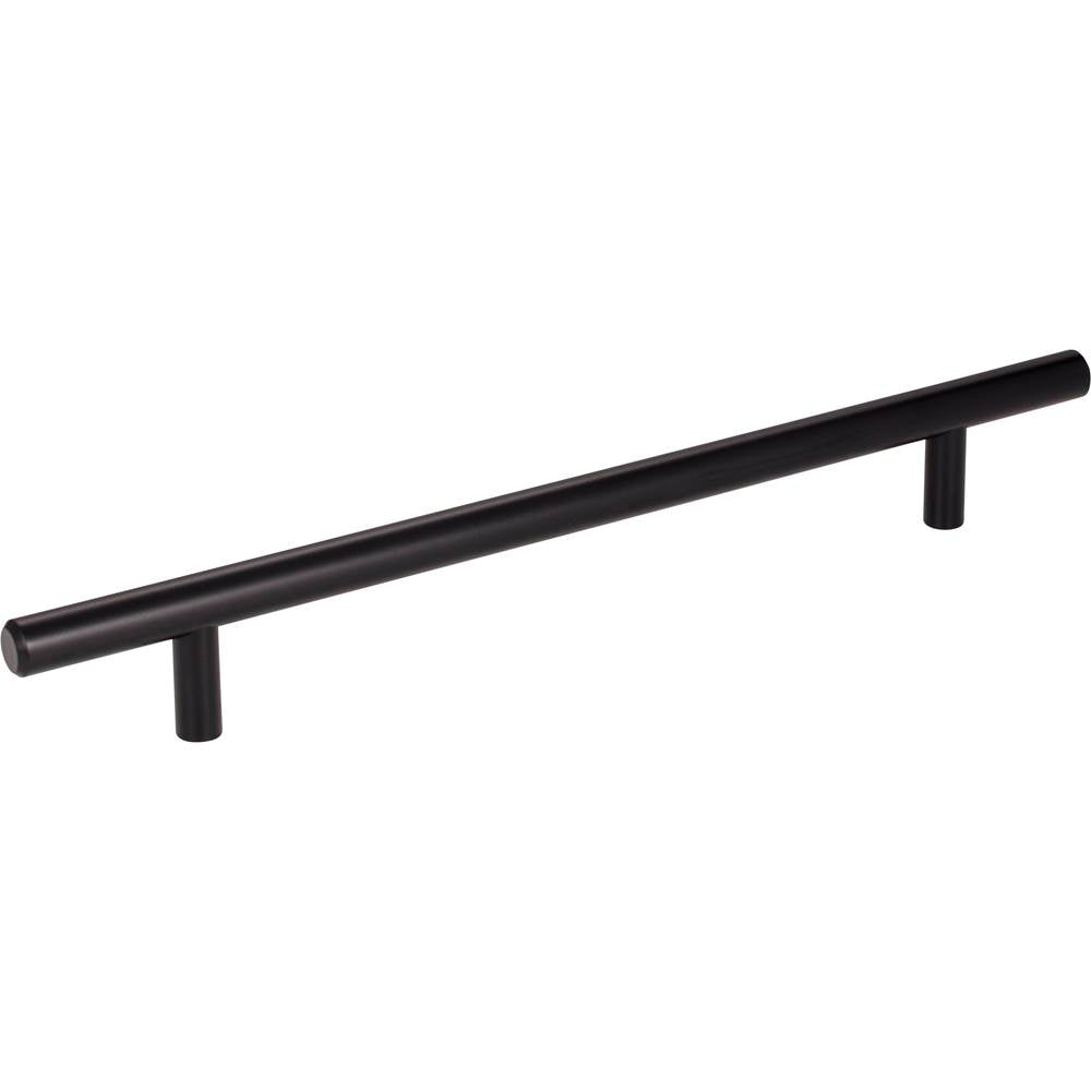 Hardware Resources - 192 mm Center-to-Center Matte Black Naples Cabinet Bar Pull - Matte Black