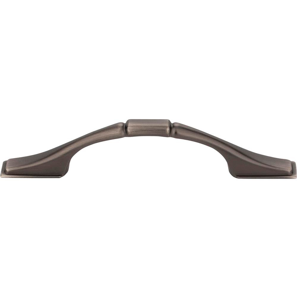 3'' Center-to-Center Brushed Pewter Square Hammond Cabinet Pull