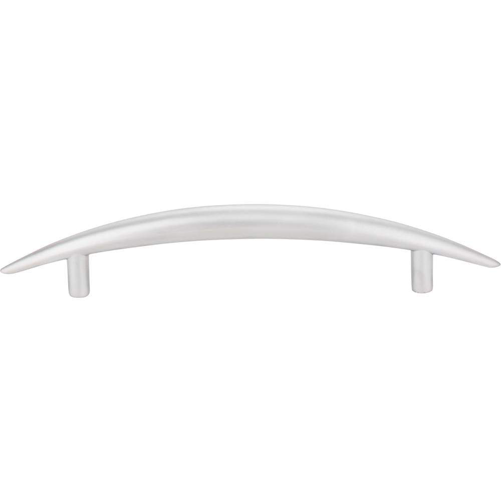 128 mm Center-to-Center Matte Silver Arched Verona Cabinet Pull