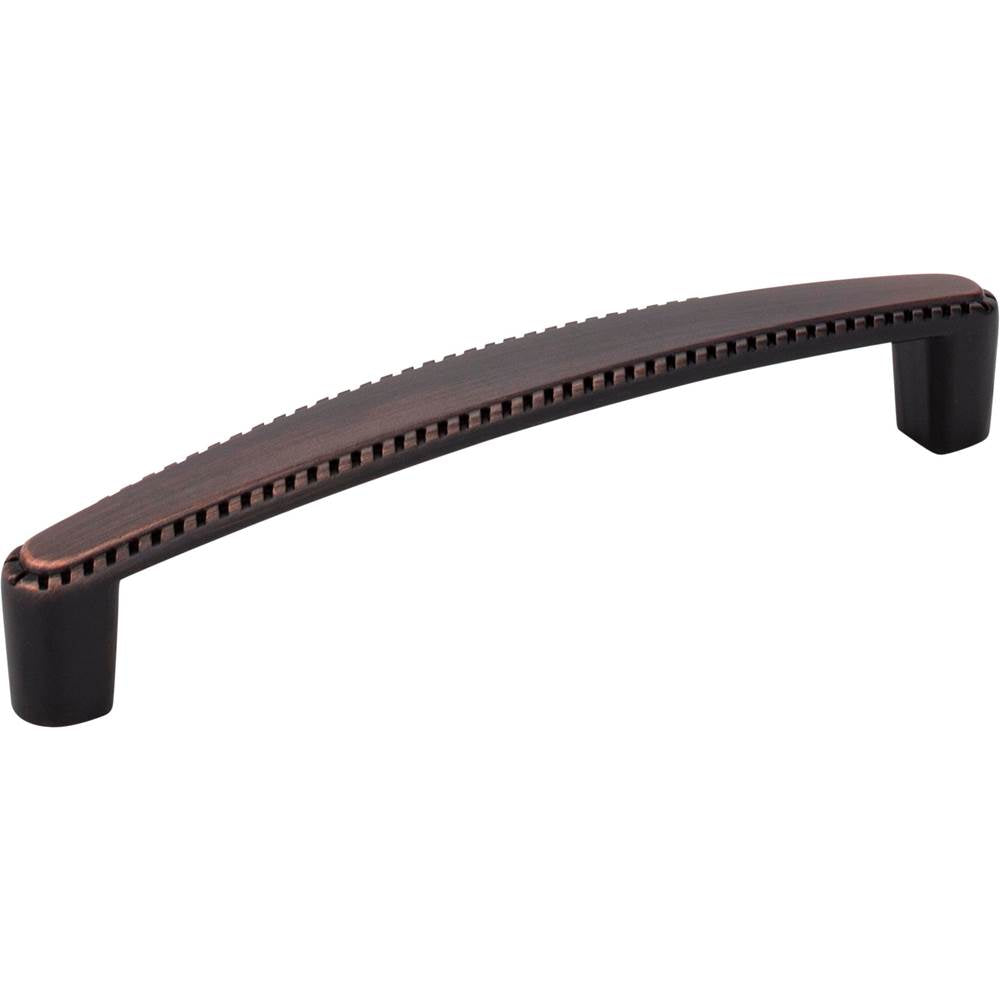 Hardware Resources - 128 mm Center-to-Center Brushed Oil Rubbed Bronze Rope Detailed Lindos Cabinet Pull - Brushed Oil Rubbed Bronze