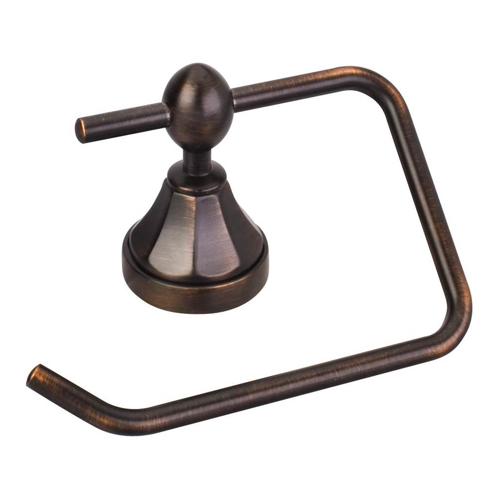 Hardware Resources - Newbury Brushed Oil Rubbed Bronze Euro Paper Holder - Retail Packaged - Brushed Oil Rubbed Bronze
