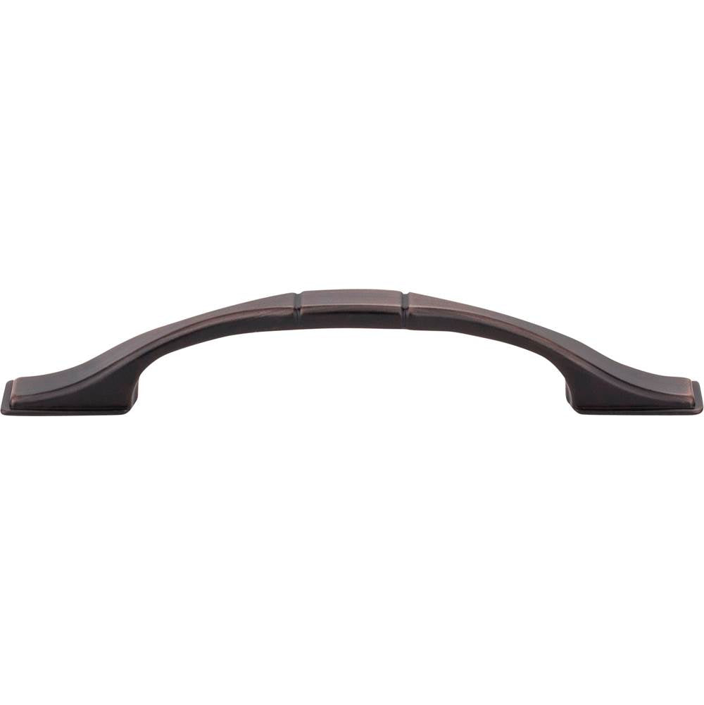 96 mm Center-to-Center Brushed Pewter Square Hammond Cabinet Pull