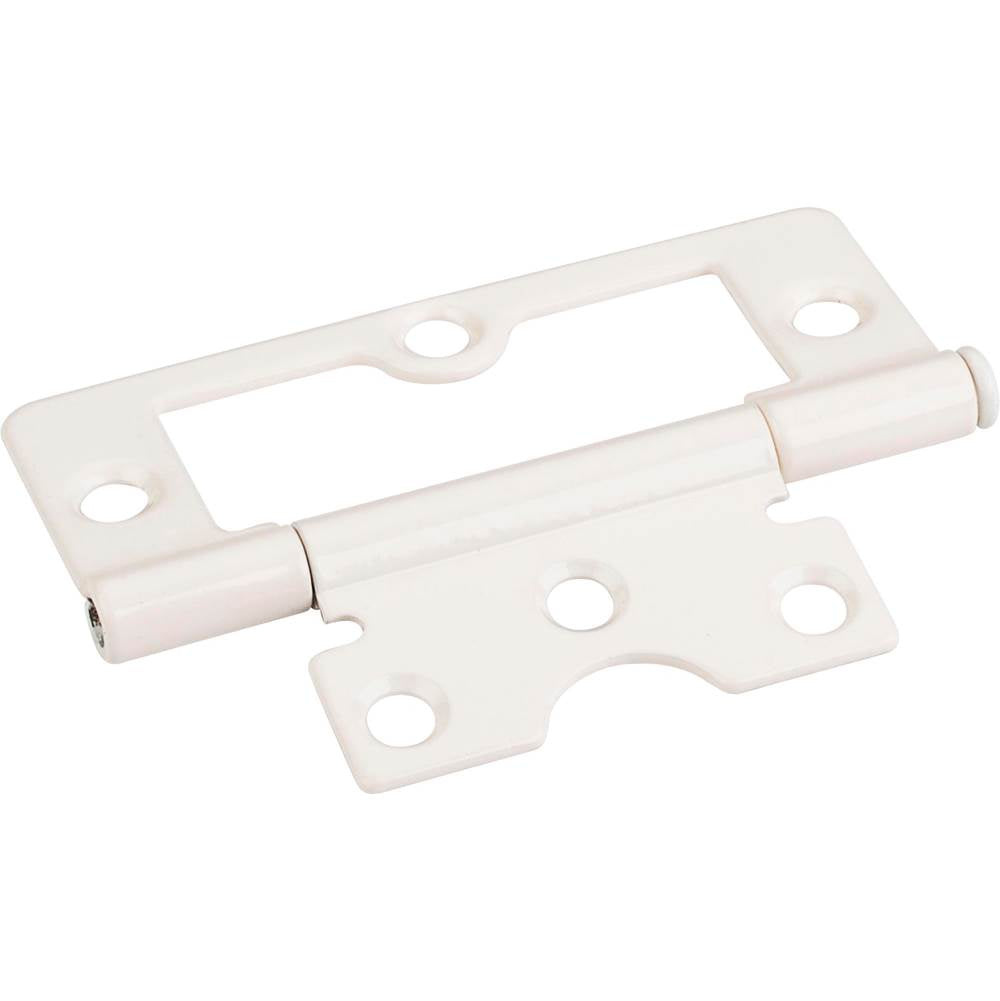 Hardware Resources - Almond 3'' Swaged Loose Pin Non-Mortise Hinge with 6 Holes - Almond