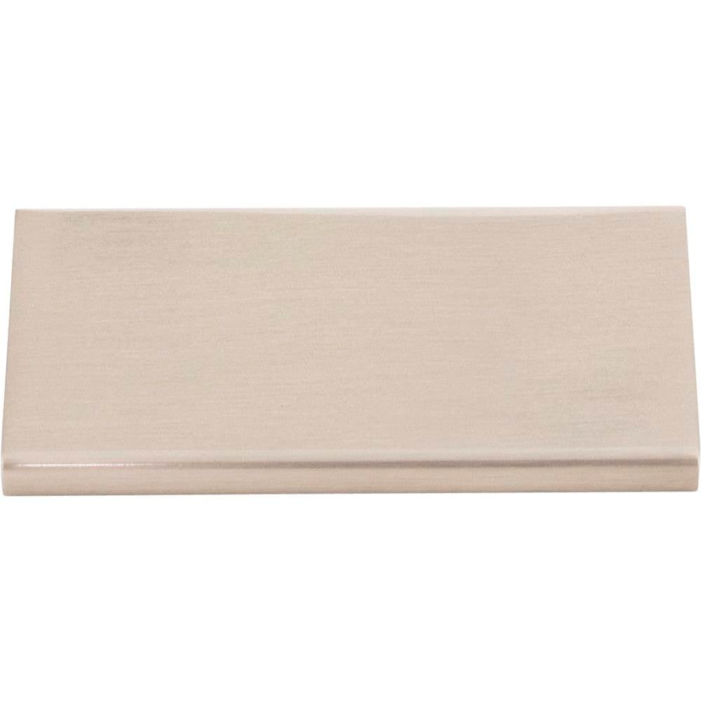 3'' Overall Length Brushed Chrome Edgefield Cabinet Tab Pull