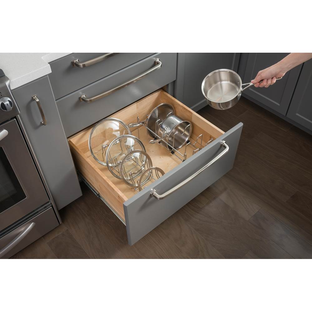 Pot Organizer Insert for Peg Board Drawer Insert