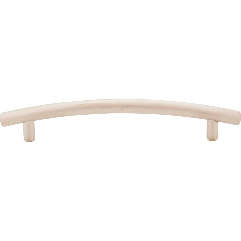 128 mm Center-to-Center Matte Black Arched Belfast Cabinet Pull
