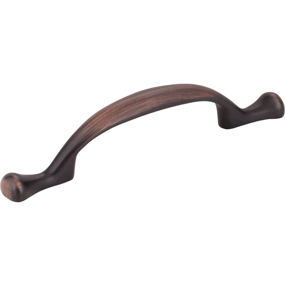 Hardware Resources - 3'' Center-to-Center Brushed Oil Rubbed Bronze Merryville Cabinet Pull - Brushed Oil Rubbed Bronze