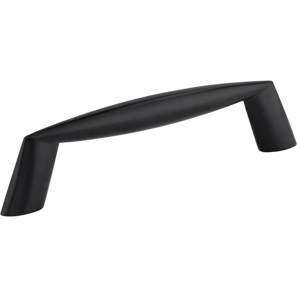 Hardware Resources - 96 mm Center-to-Center Matte Black Zachary Cabinet Pull - Matte Black