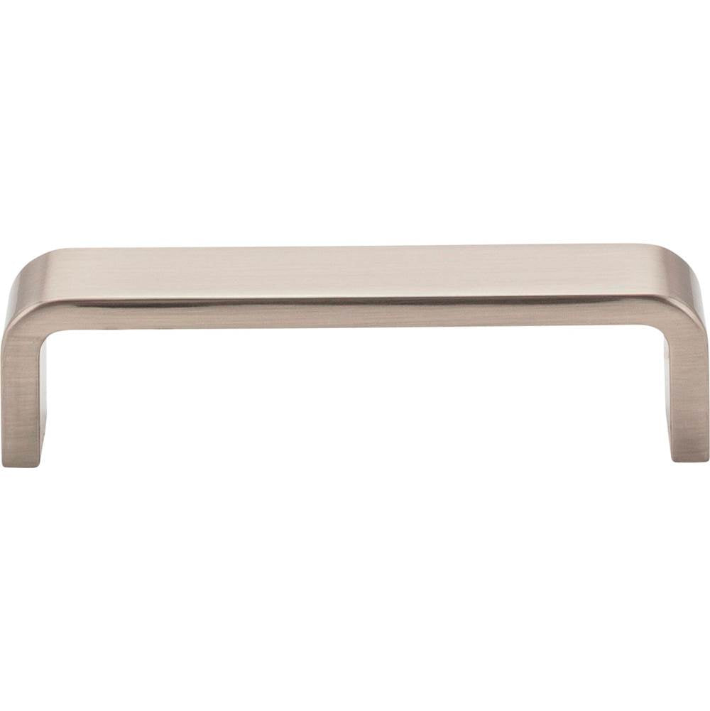 4'' Center-to-Center Brushed Chrome Square Asher Cabinet Pull