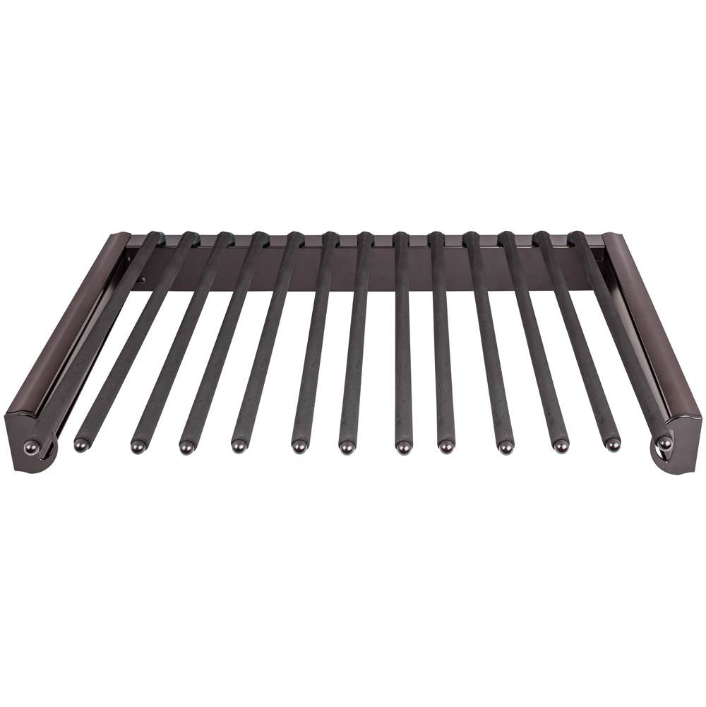 Hardware Resources - Dark Bronze 24'' Wide Pant Rack - Dark Bronze
