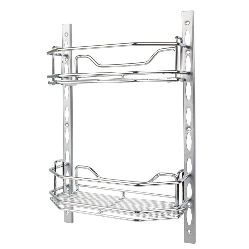 Hardware Resources - 6'' Wire Door Mounted Tray System - Chrome