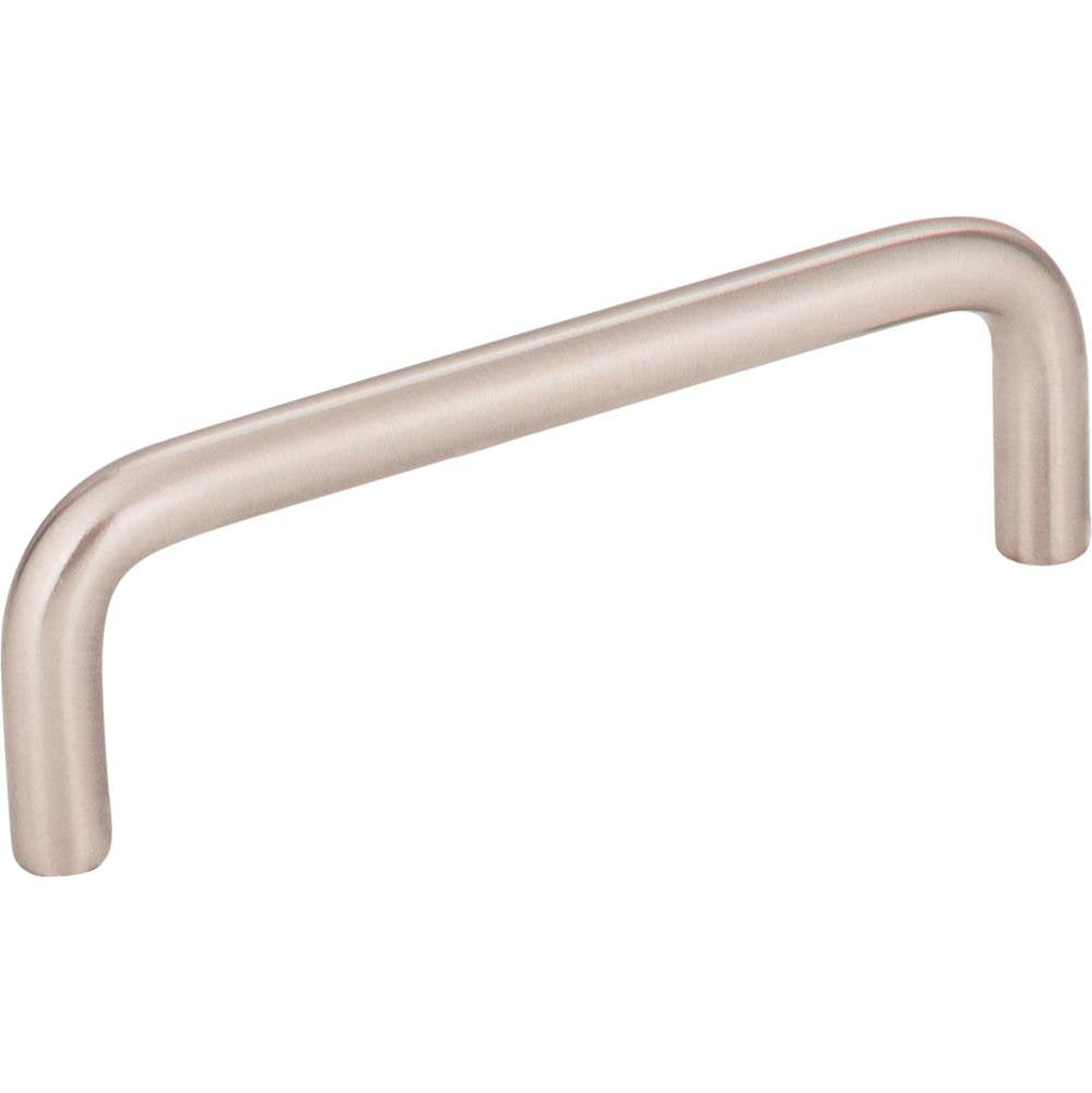 Hardware Resources - 3-1/2'' Center-to-Center Satin Nickel Torino Cabinet Wire Pull - Satin Nickel