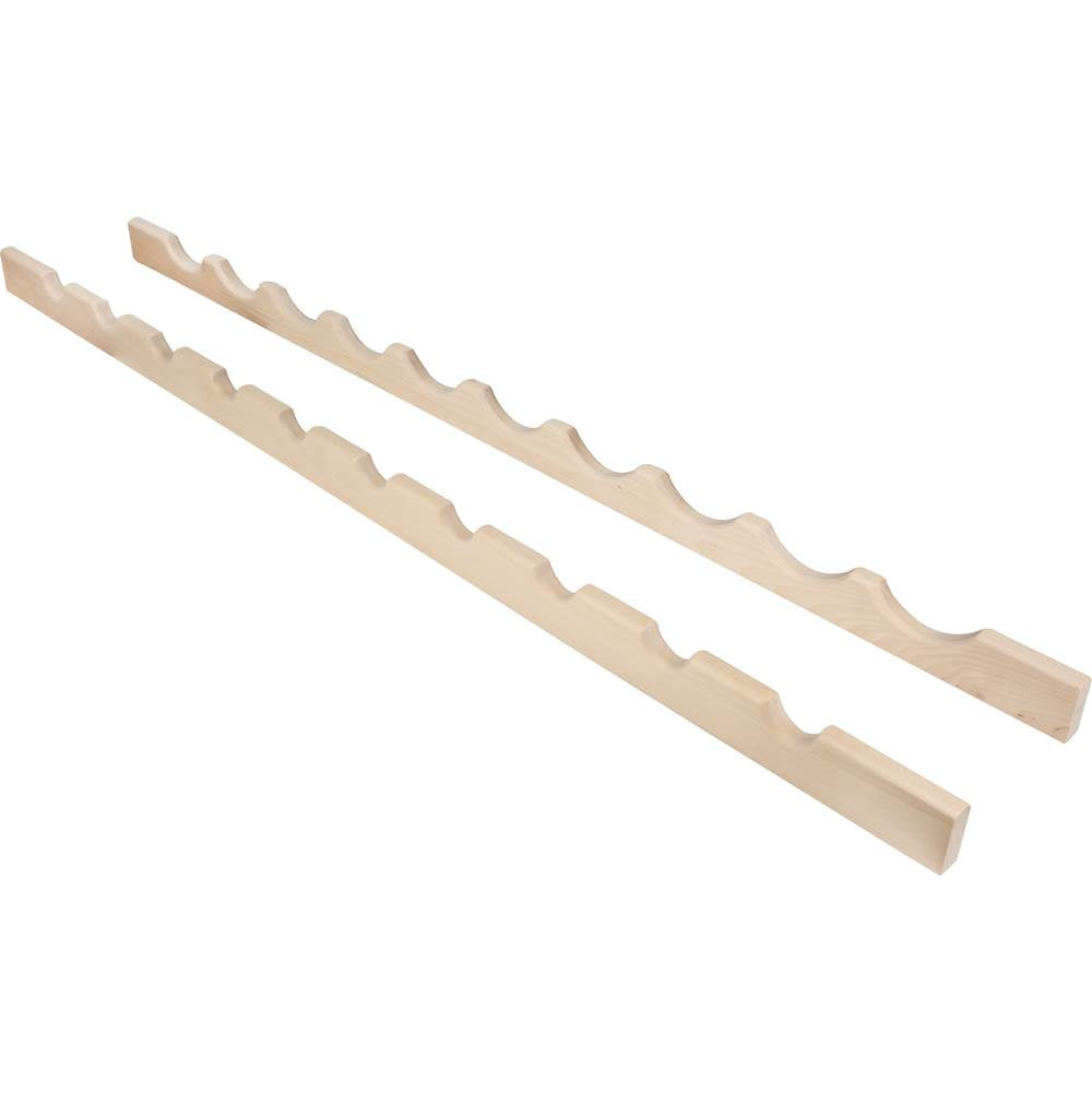 Hardware Resources - 48'' Maple Bottle Rack - Unfinished