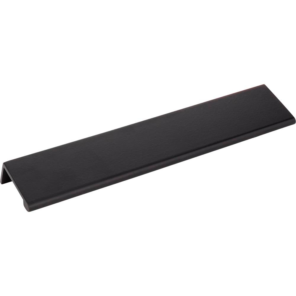 Hardware Resources - 8'' Overall Length Matte Black Edgefield Cabinet Tab Pull - Matte Black