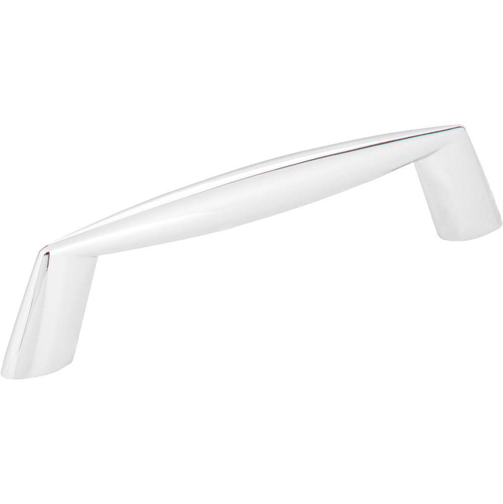 Hardware Resources - 96 mm Center-to-Center Polished Chrome Zachary Cabinet Pull - Polished Chrome