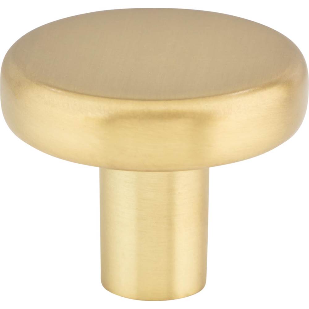 Hardware Resources - 1-1/4'' Diameter Brushed Gold Gibson Cabinet Knob - Brushed Gold