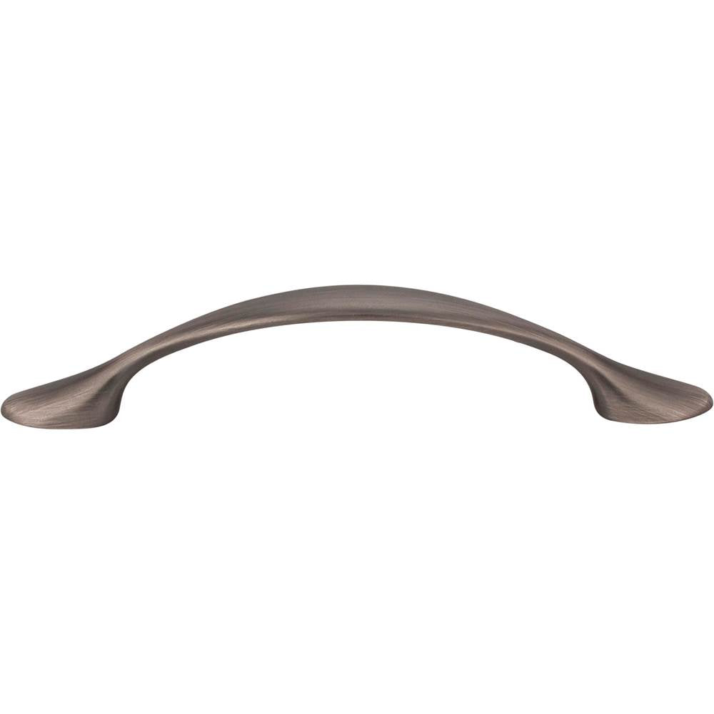 96 mm Center-to-Center Brushed Pewter Arched Somerset Cabinet Pull