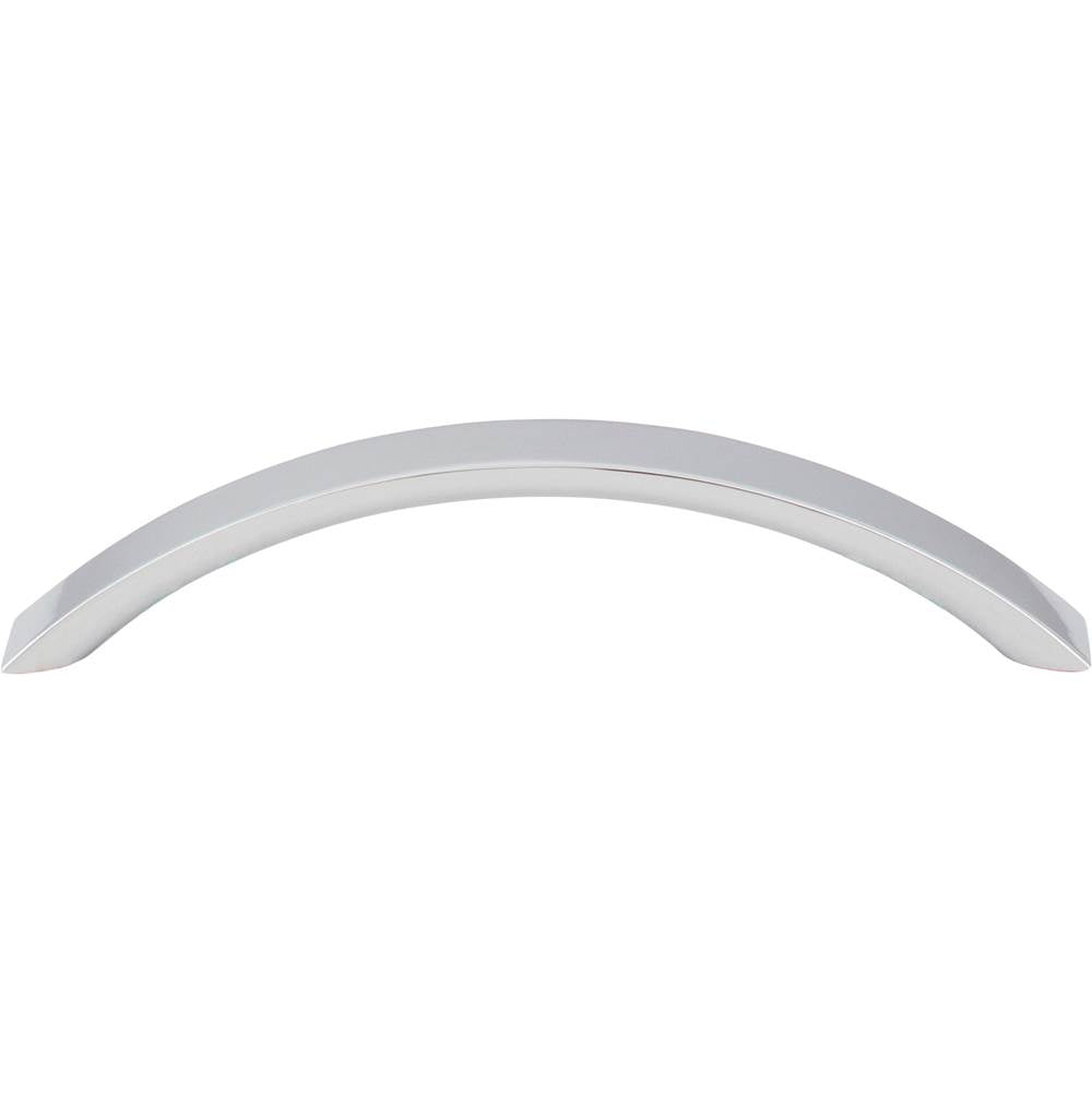 128 mm Center-to-Center Matte Black Arched Belfast Cabinet Pull