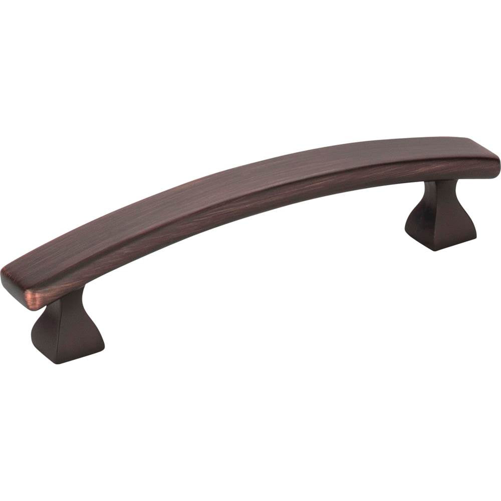 Hardware Resources - 96 mm Center-to-Center Brushed Oil Rubbed Bronze Square Hadly Cabinet Pull - Brushed Oil Rubbed Bronze