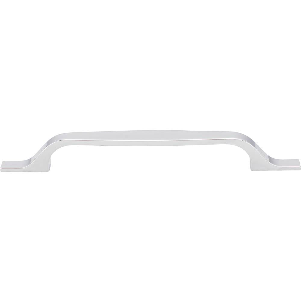 160 mm Center-to-Center Brushed Pewter Square Cosgrove Cabinet Pull