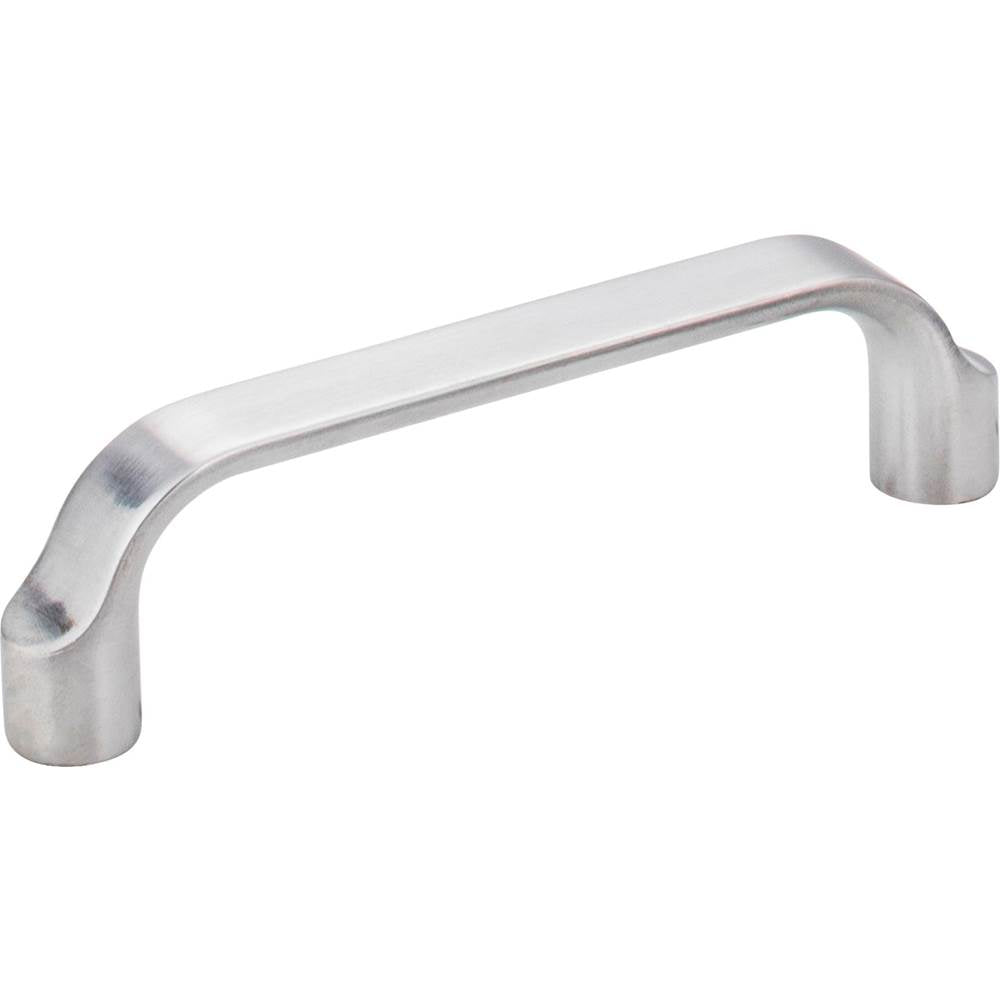Hardware Resources - 96 mm Center-to-Center Brushed Chrome Brenton Cabinet Pull - Brushed Chrome