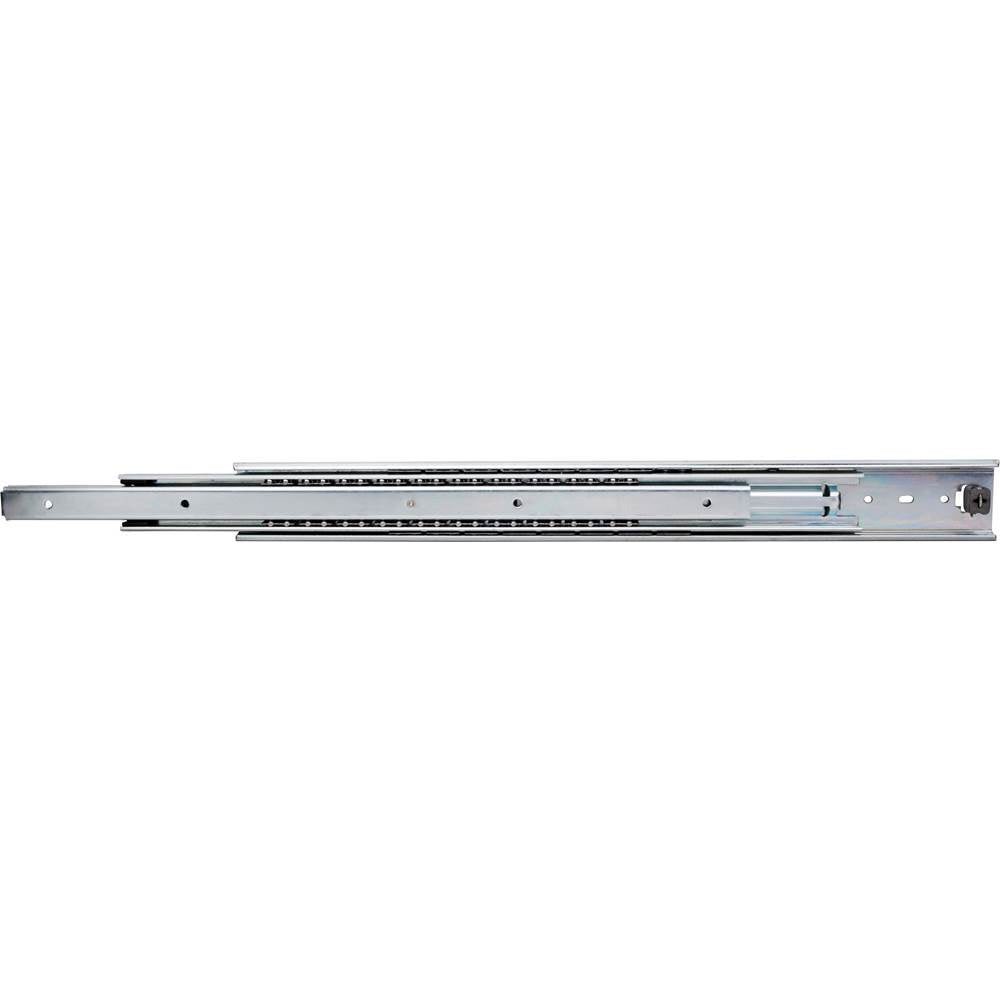 Hardware Resources - 30'' 225 lb Extra Heavy Duty Full Extension Side Mount Ball Bearing Slides with 1'' Overtravel - Zinc
