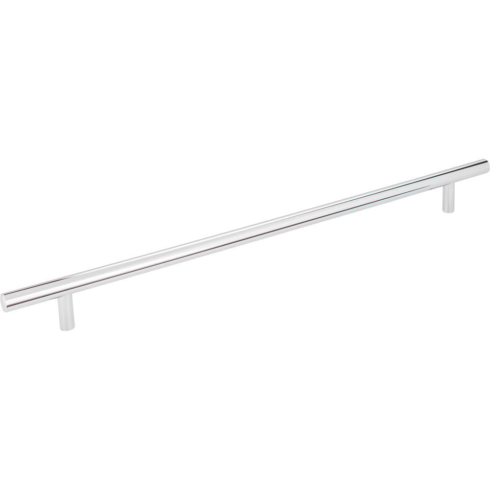 Hardware Resources - 480 mm Center-to-Center Polished Chrome Naples Cabinet Bar Pull - Polished Chrome