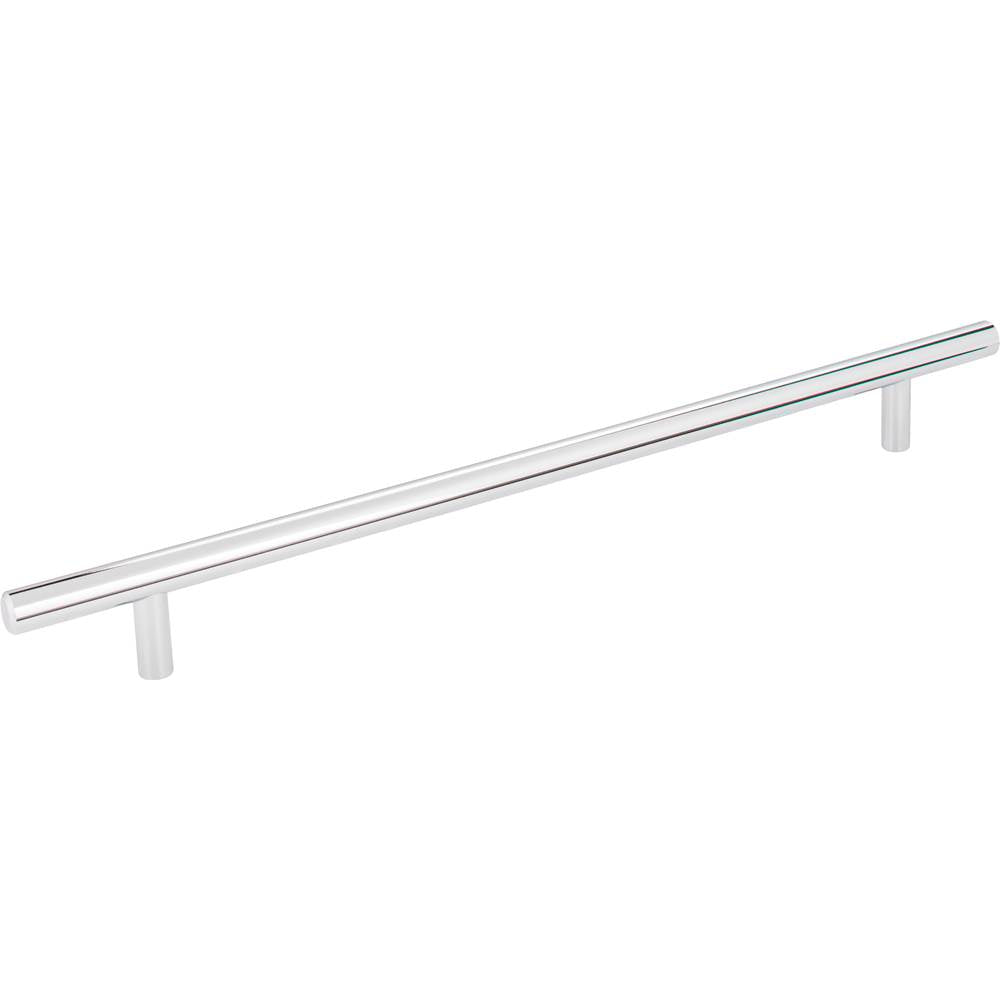 Hardware Resources - 256 mm Center-to-Center Polished Chrome Naples Cabinet Bar Pull - Polished Chrome