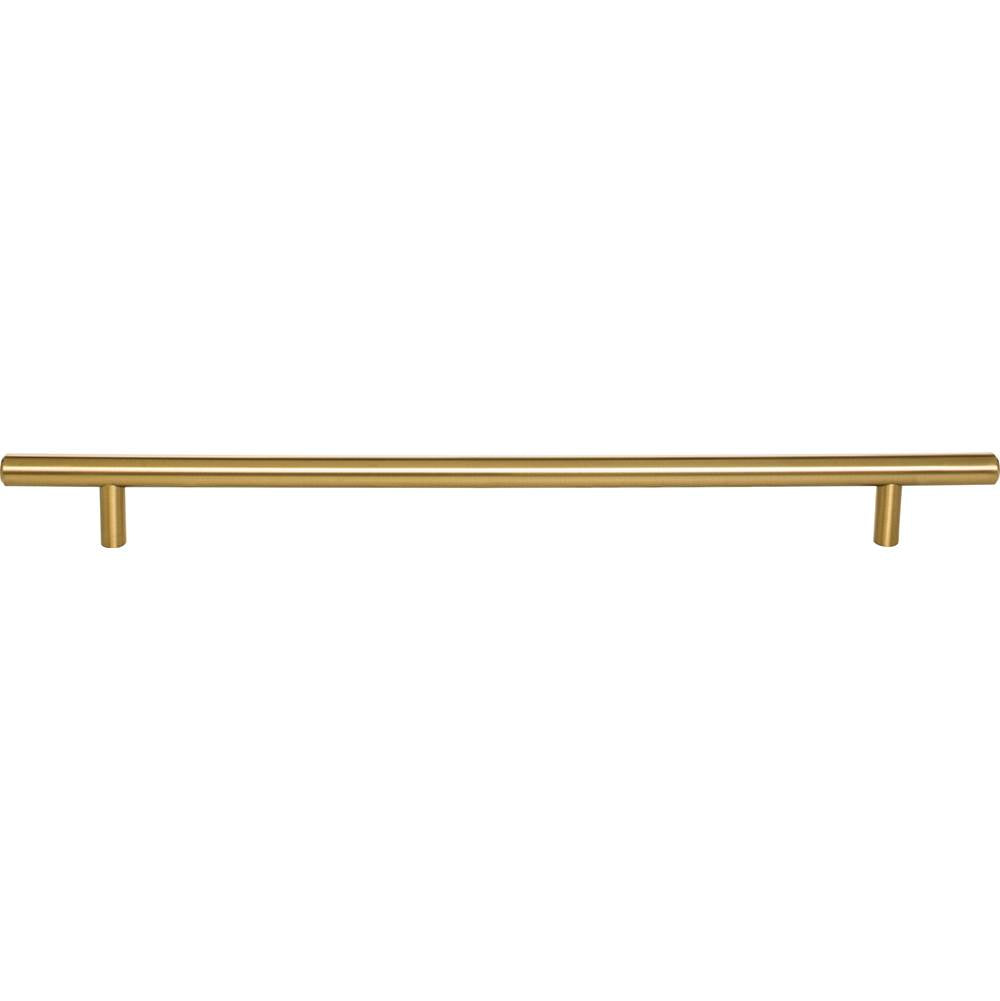 288 mm Center-to-Center Brushed Gold Naples Cabinet Bar Pull