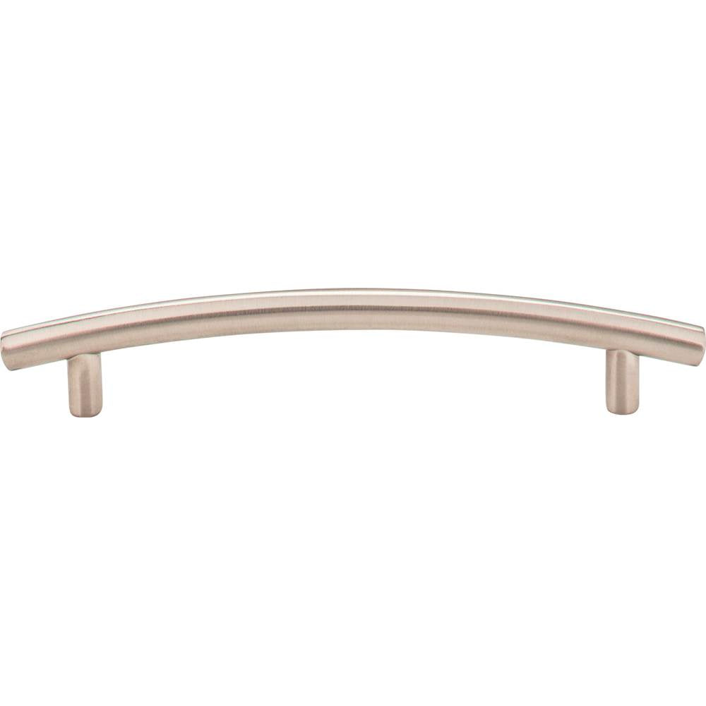 128 mm Center-to-Center Matte Black Arched Belfast Cabinet Pull