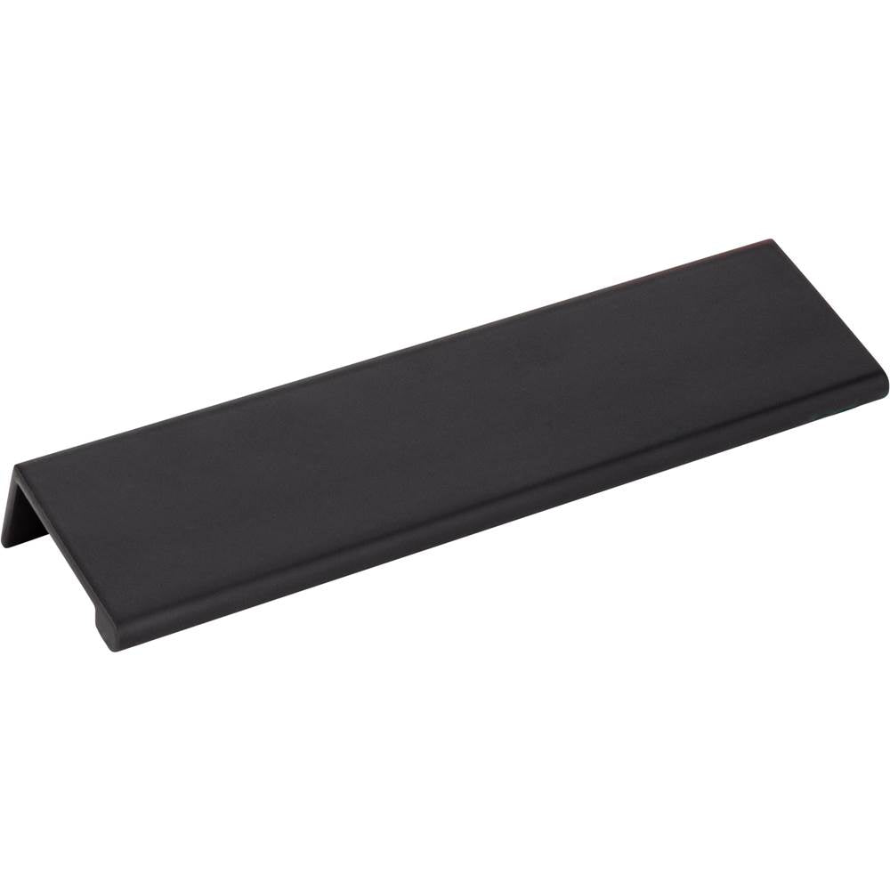 Hardware Resources - 6'' Overall Length Matte Black Edgefield Cabinet Tab Pull - Matte Black