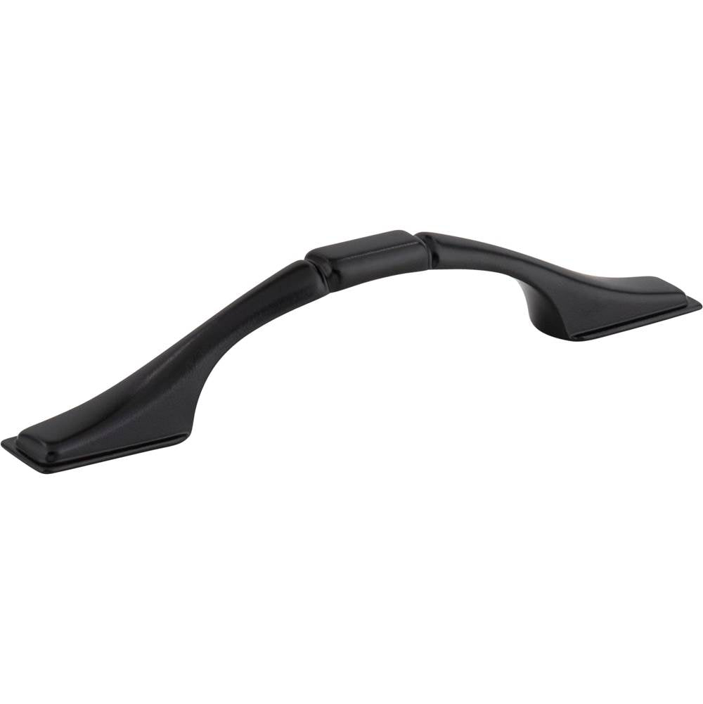 Hardware Resources - 3'' Center-to-Center Matte Black Square Hammond Cabinet Pull - Matte Black