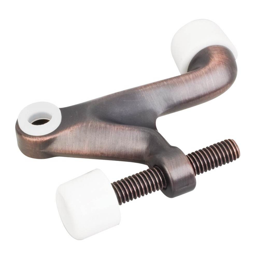 Hardware Resources - Hinge Pin Door Stop - Dark Brushed Antique Copper - Distressed Oil Rubbed Bronze