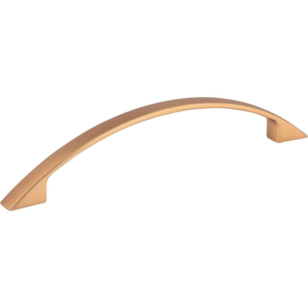 Hardware Resources - 128 mm Center-to-Center Satin Bronze Arched Somerset Cabinet Pull - Satin Bronze