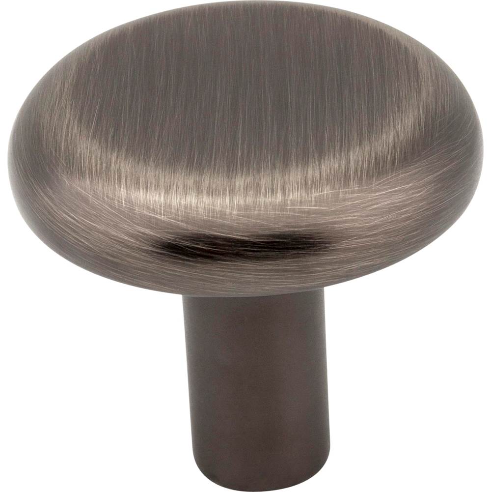 Hardware Resources - 1-1/4'' Diameter Brushed Pewter Round Seaver Cabinet Knob - Brushed Pewter