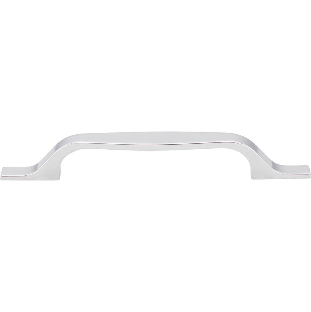 128 mm Center-to-Center Brushed Pewter Square Cosgrove Cabinet Pull