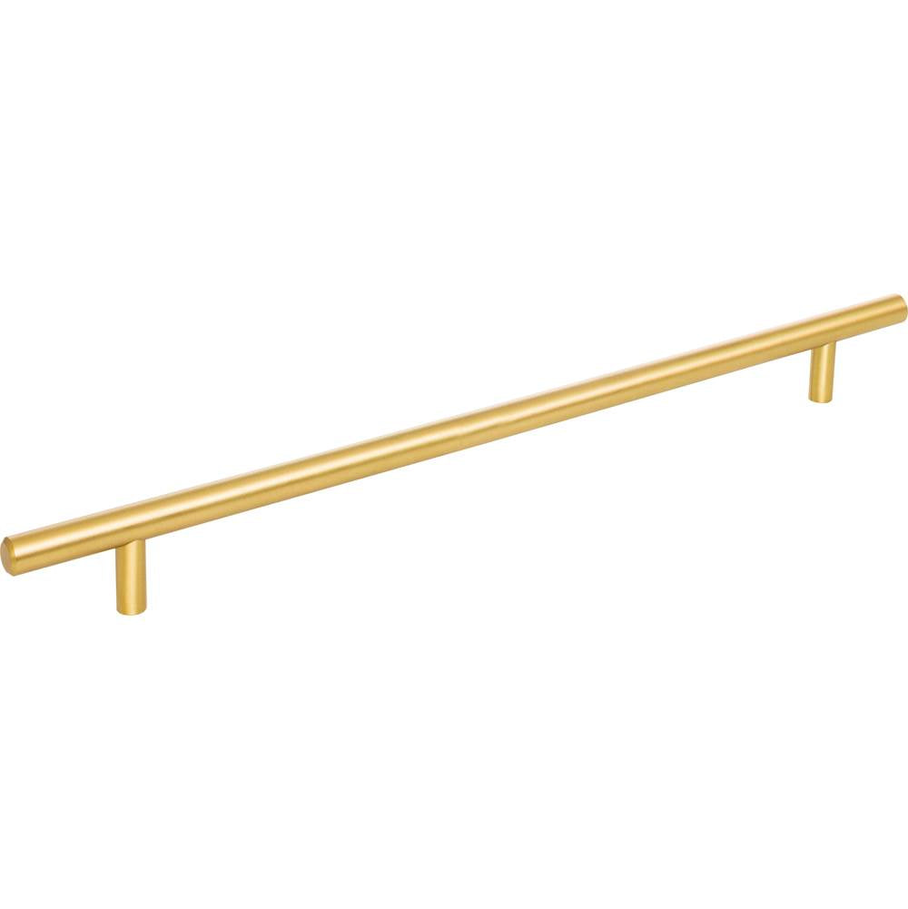 Hardware Resources - 288 mm Center-to-Center Brushed Gold Naples Cabinet Bar Pull - Brushed Gold