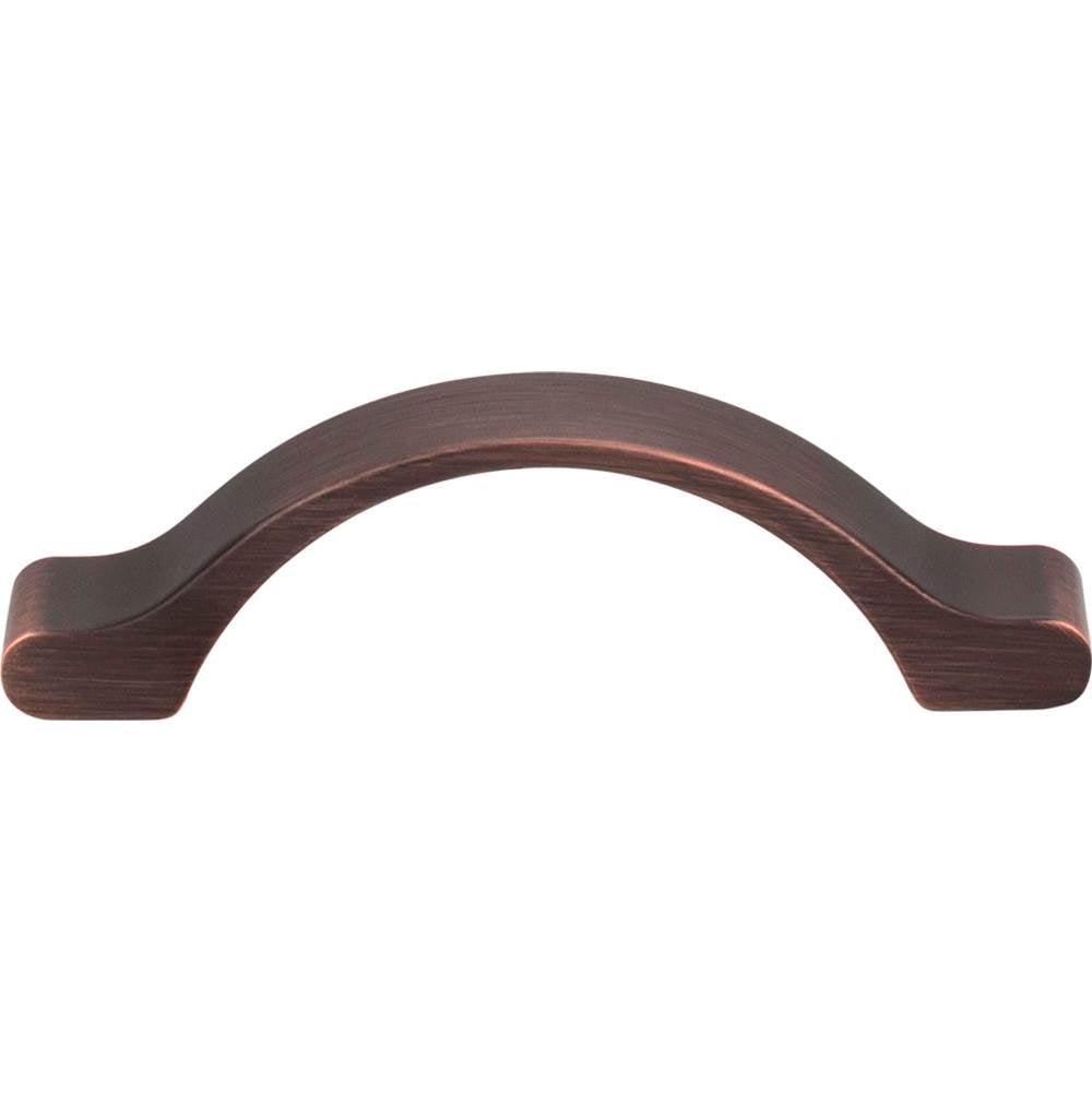 3'' Center-to-Center Brushed Pewter Arched Seaver Cabinet Pull