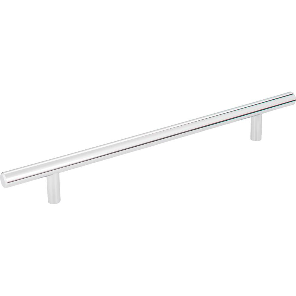 Hardware Resources - 192 mm Center-to-Center Polished Chrome Naples Cabinet Bar Pull - Polished Chrome