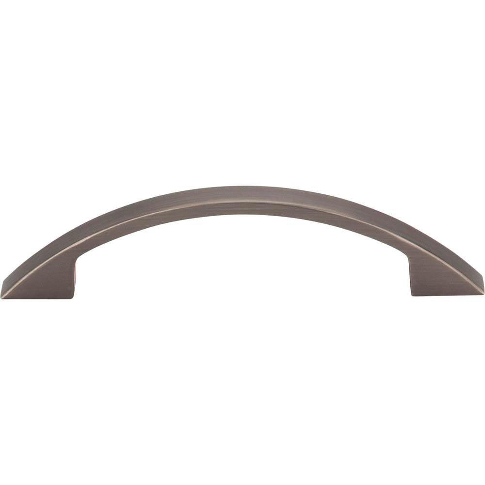 96 mm Center-to-Center Brushed Pewter Arched Somerset Cabinet Pull