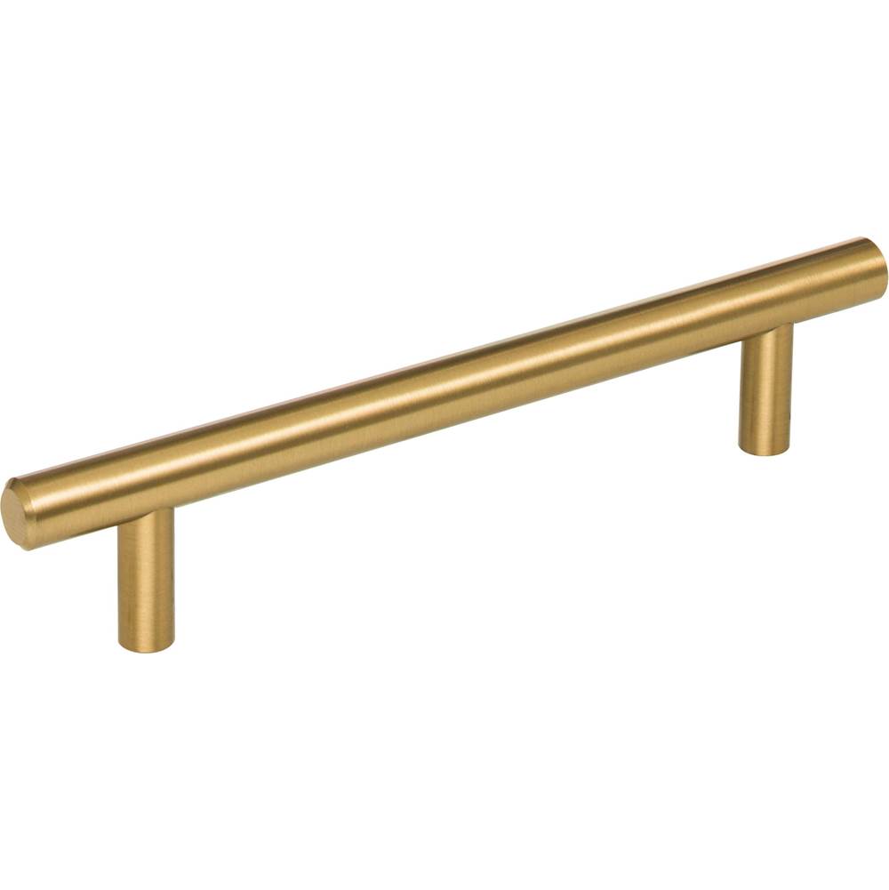 Hardware Resources - 128 mm Center-to-Center Satin Bronze Naples Cabinet Bar Pull - Satin Bronze