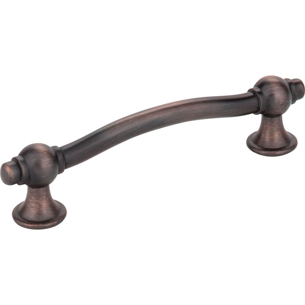 Hardware Resources - 96 mm Center-to-Center Brushed Oil Rubbed Bronze Syracuse Cabinet Bar Pull - Brushed Oil Rubbed Bronze