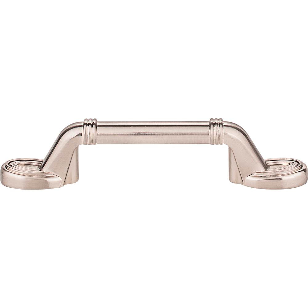 3'' Center-to-Center Brushed Oil Rubbed Bronze Ringed Detail Vienna Cabinet Pull