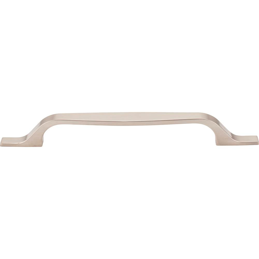 160 mm Center-to-Center Brushed Pewter Square Cosgrove Cabinet Pull