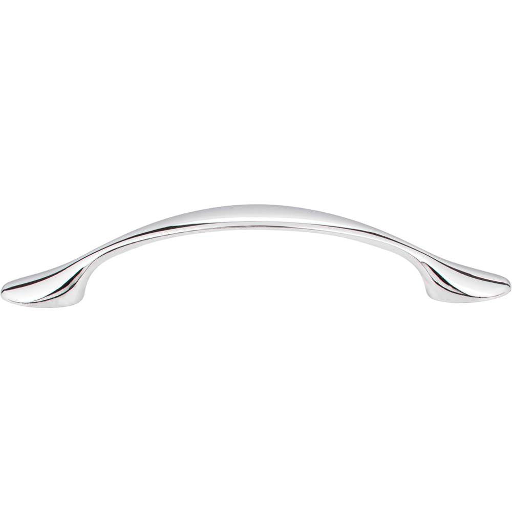 96 mm Center-to-Center Brushed Pewter Arched Somerset Cabinet Pull
