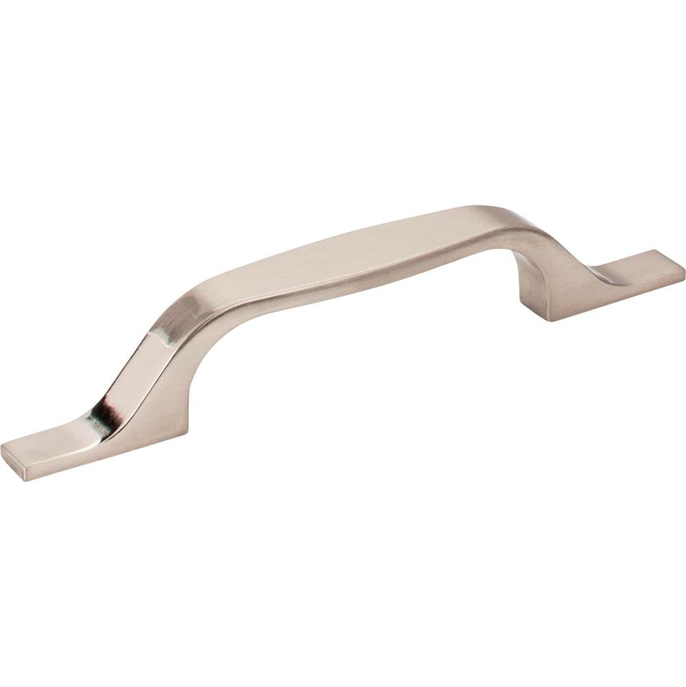 Hardware Resources - 96 mm Center-to-Center Satin Nickel Square Cosgrove Cabinet Pull - Satin Nickel