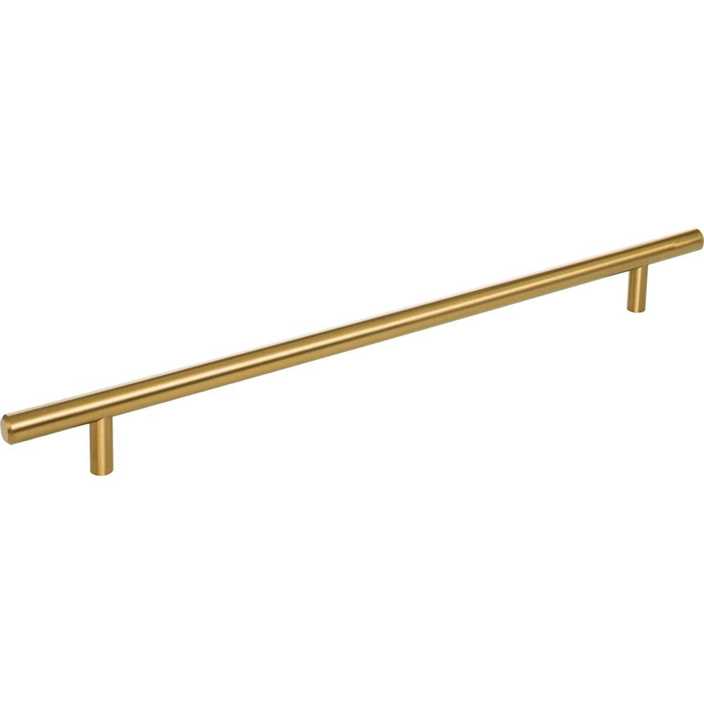 Hardware Resources - 288 mm Center-to-Center Satin Bronze Naples Cabinet Bar Pull - Satin Bronze