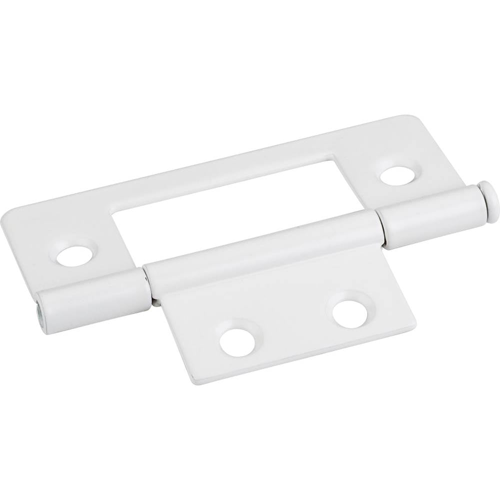 Hardware Resources - Dull White 3'' Loose Pin Non-Mortise Hinge 4 Hole - Dull White