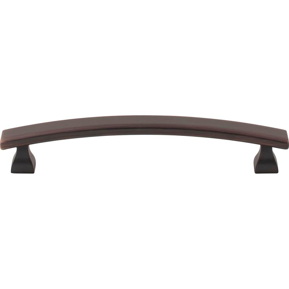 128 mm Center-to-Center Brushed Gold Square Hadly Cabinet Pull