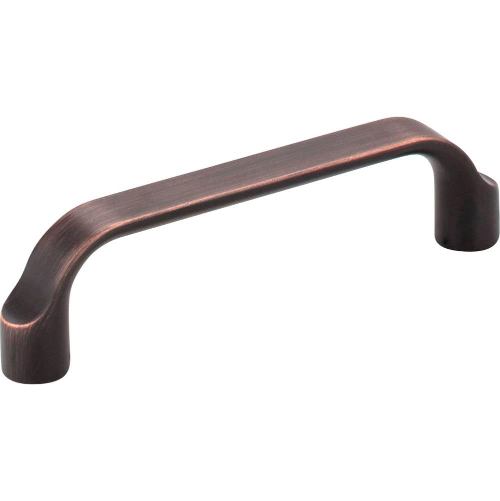 Hardware Resources - 96 mm Center-to-Center Brushed Oil Rubbed Bronze Brenton Cabinet Pull - Brushed Oil Rubbed Bronze